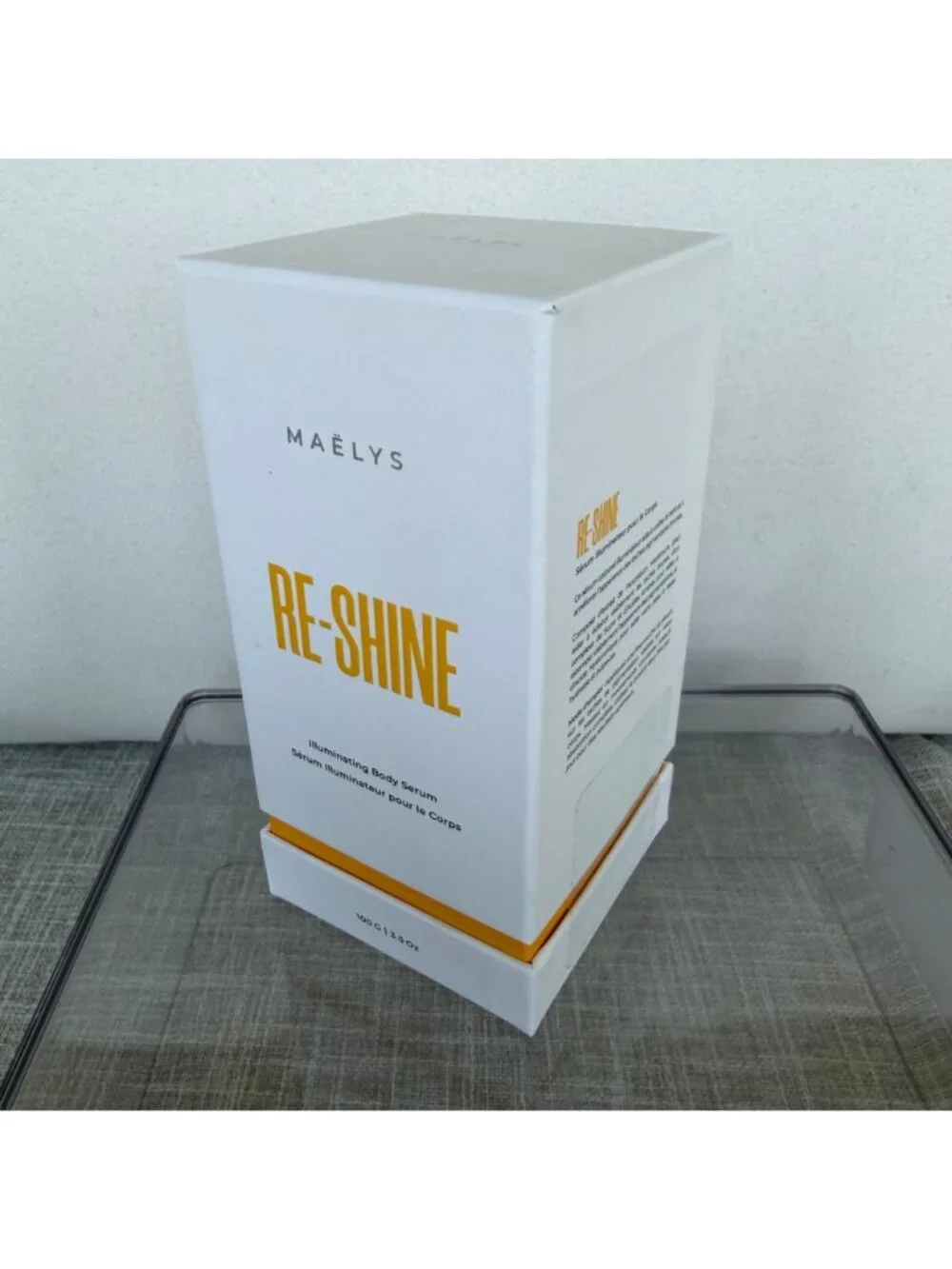 $59 NEW MAELYS RE-SHINE ILLUMINATING BODY SERUM 3.5OZ